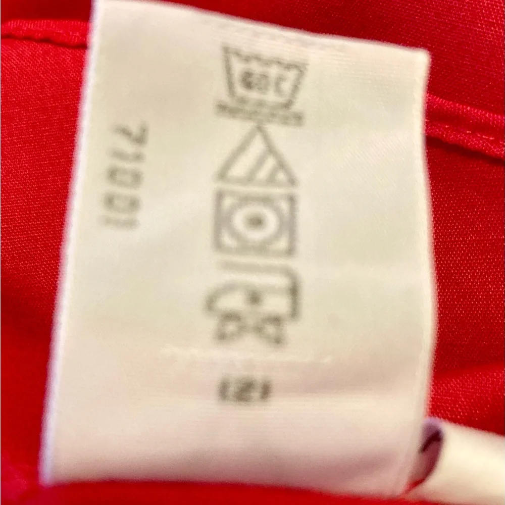 Foxcroft Red Wrinkle-Free Shirt - Picture 8 of 8